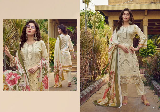 Rang Rasiya By Majesty Embroidery Cotton Pakistani Suit Wholesale Price In Surat
